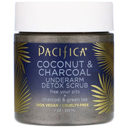 Pacifica Coconut & Charcoal Underarm Detox Scrub.